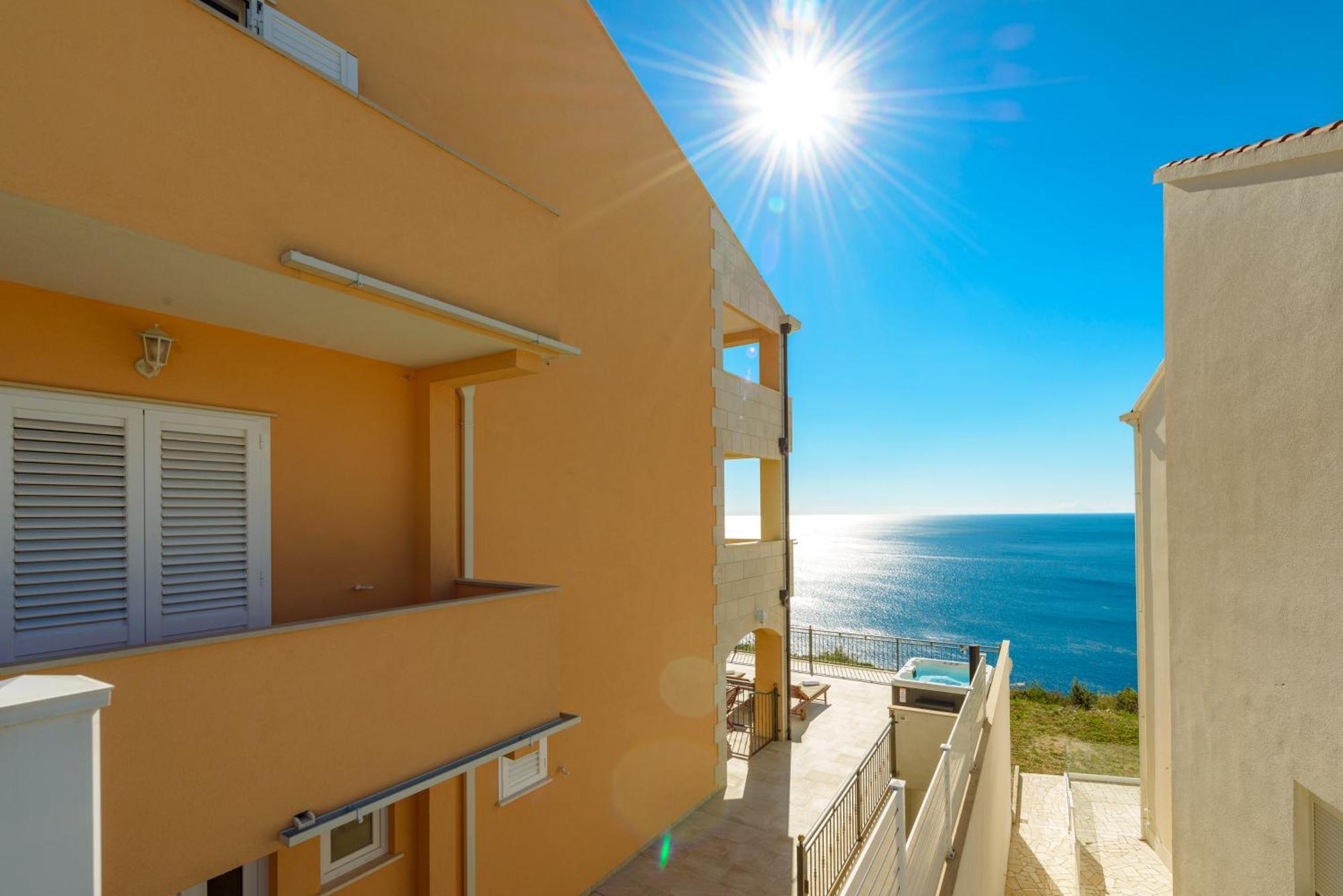 Apartments Mrkan Цавтат Екстер'єр фото